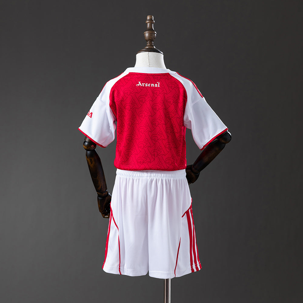 MAILLOT ET SHORT ENFANT ARSENAL DOMICILE 2025/2026