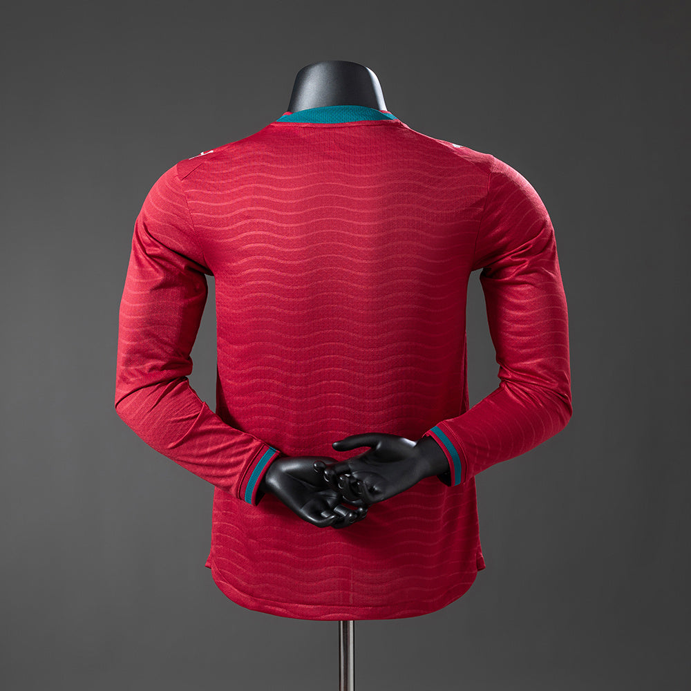 MAILLOT PORTUGAL COUPE DU MONDE DOMICILE 2026 MANCHES LONGUES