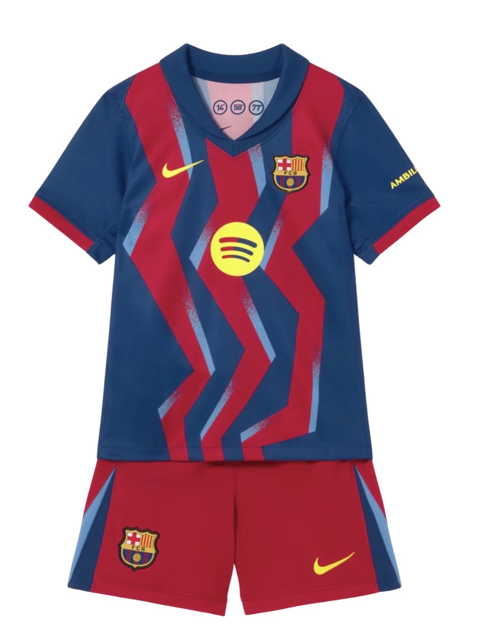 Maillot Enfant Barcelone Fourth 2025/2026