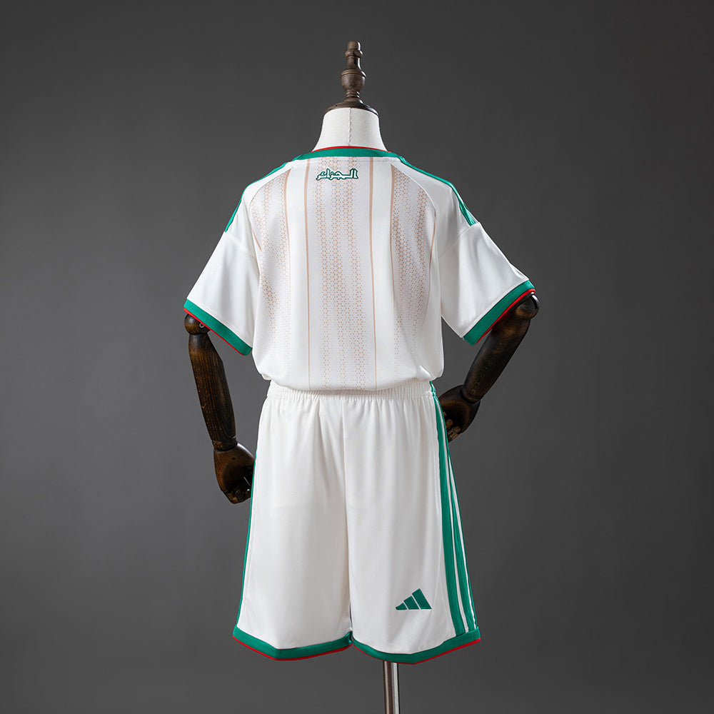 MAILLOT ET SHORT ENFANT ALGÉRIE DOMICILE COUPE DU MONDE 2026