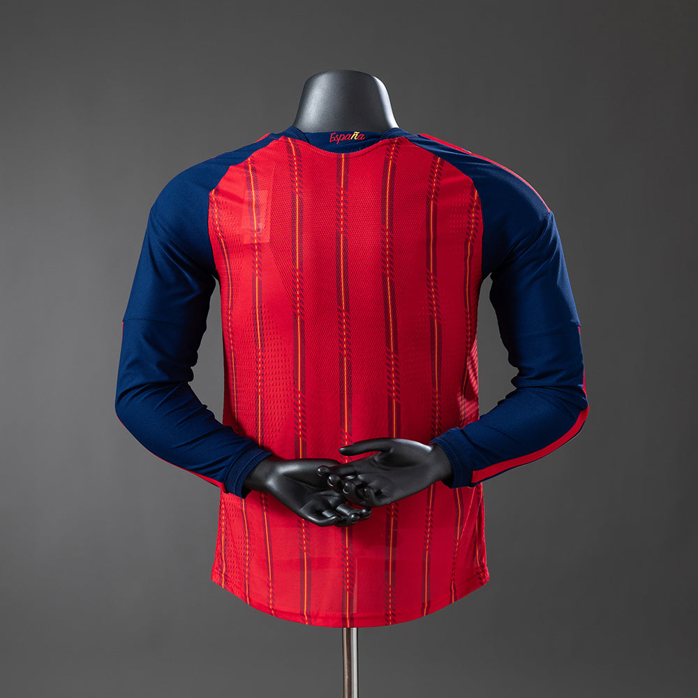 MAILLOT ESPAGNE COUPE DU MONDE 2026 MANCHES LONGUES