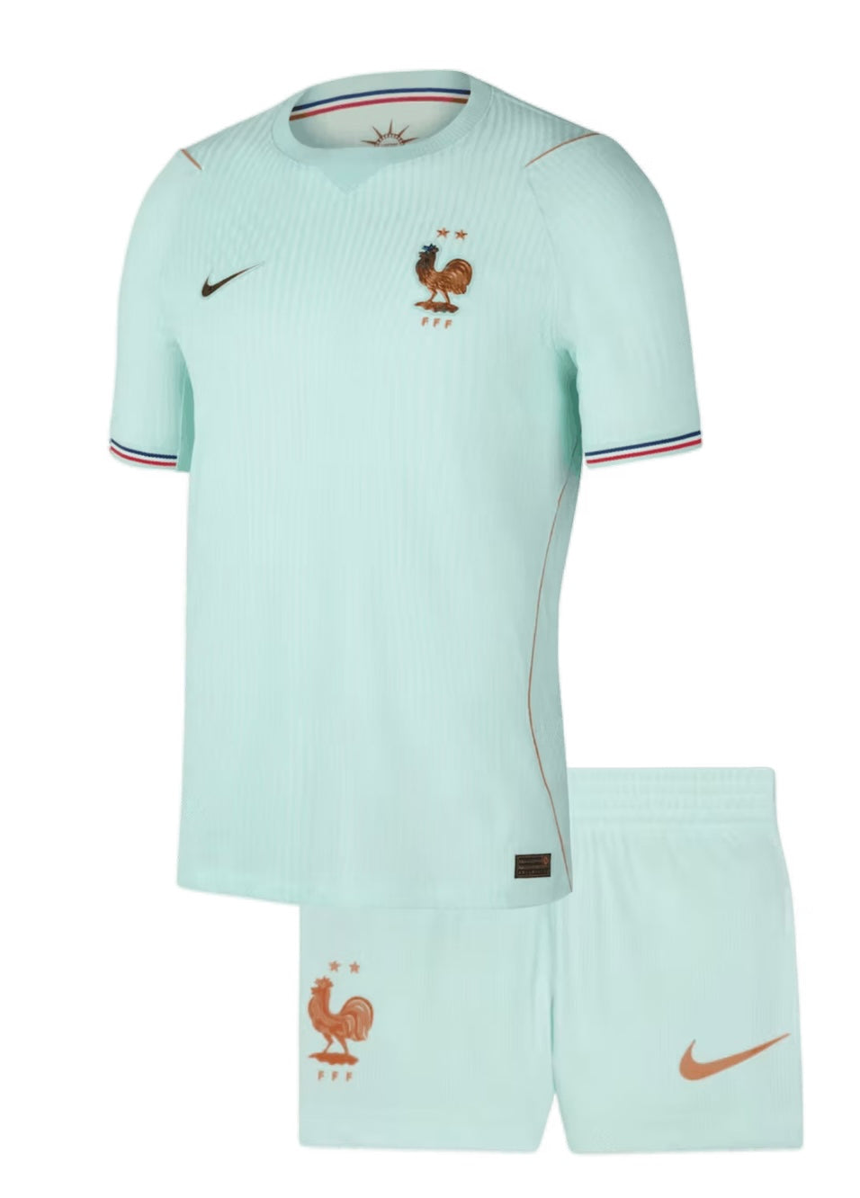 Maillot Enfant France Menthe Coupe du Monde 2026