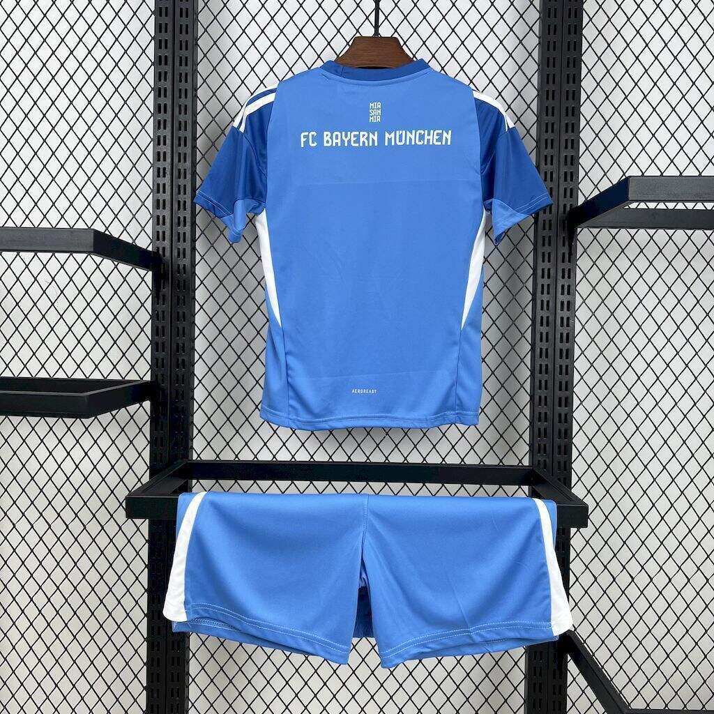 Maillot Enfant Bayern Munich Gardien Bleu 2025/2026