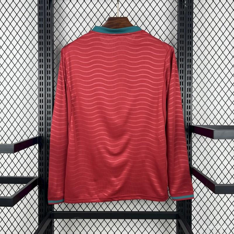 Maillot Portugal Domicile Coupe du Monde 2026 Manches Longues
