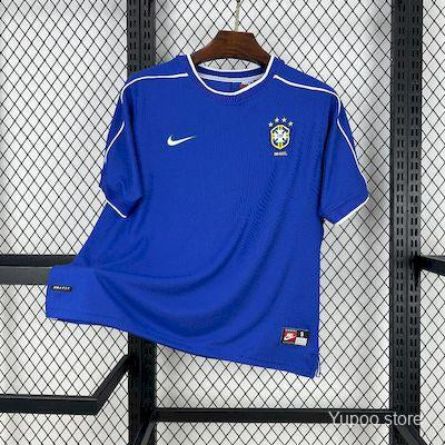 Maillot Rétro Brésil 1998 Bleu