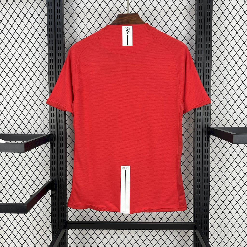 Maillot Rétro Manchester United 2008/2009 Rouge