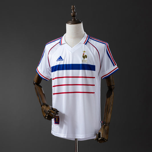 MAILLOT RÉTRO FRANCE 1998 BLANC