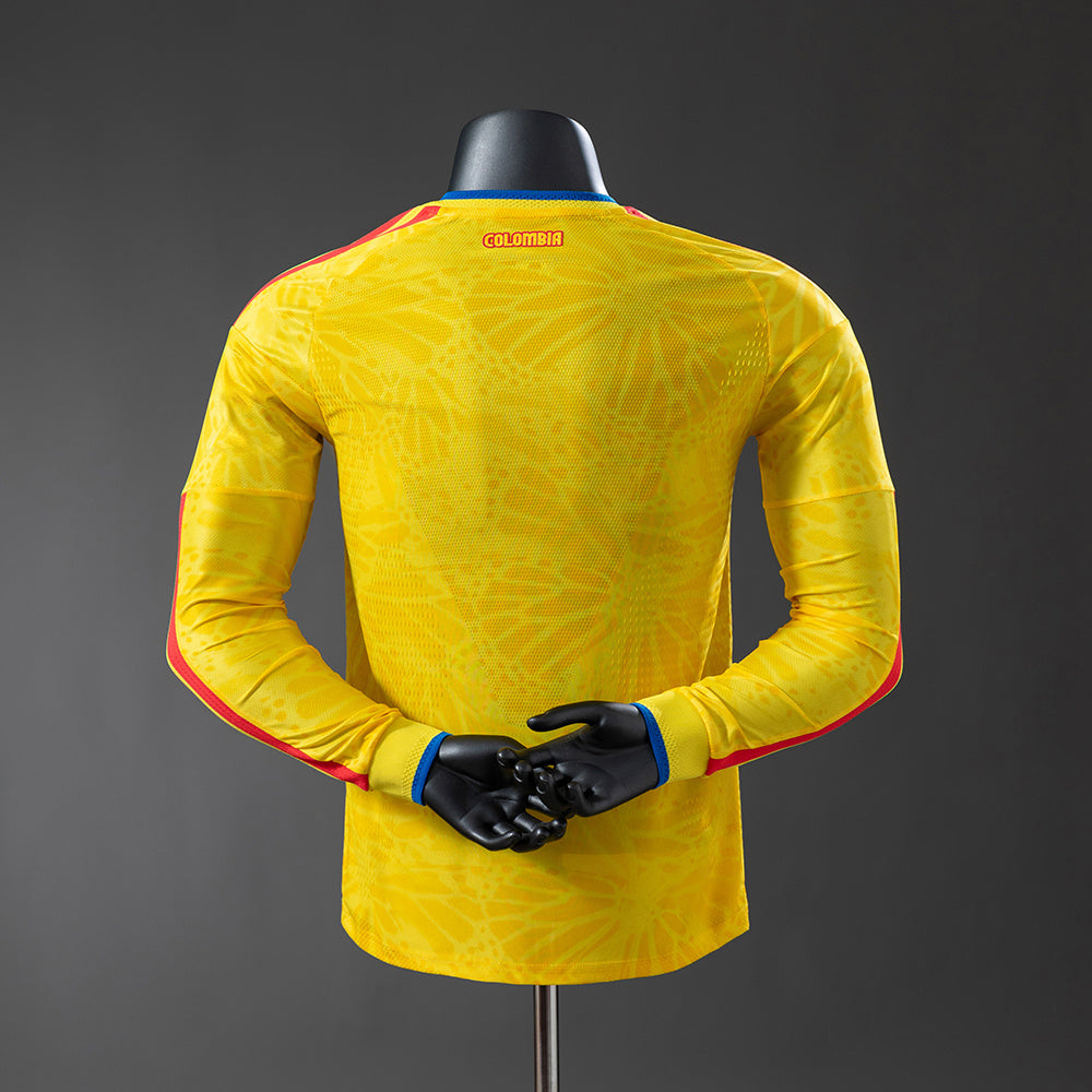 MAILLOT COLOMBIE COUPE DU MONDE 2026 MANCHES LONGUES