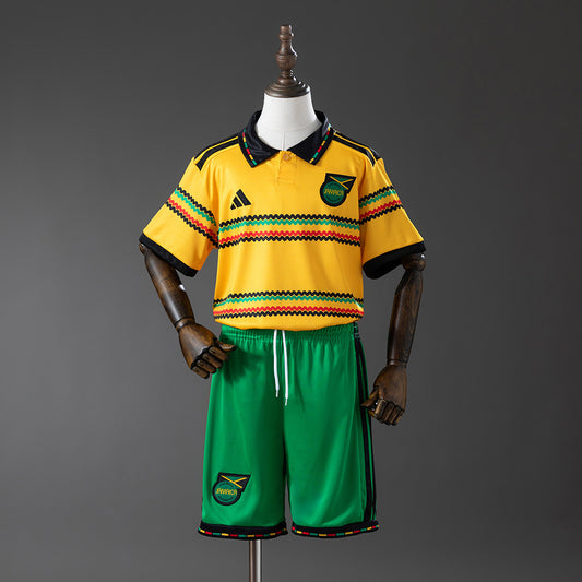 MAILLOT ET SHORT ENFANT JAMAÏQUE COUPE DU MONDE 2026
