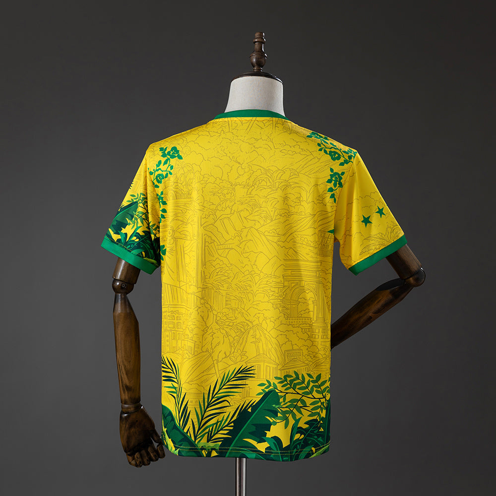 MAILLOT CONCEPT BRÉSIL JAUNE