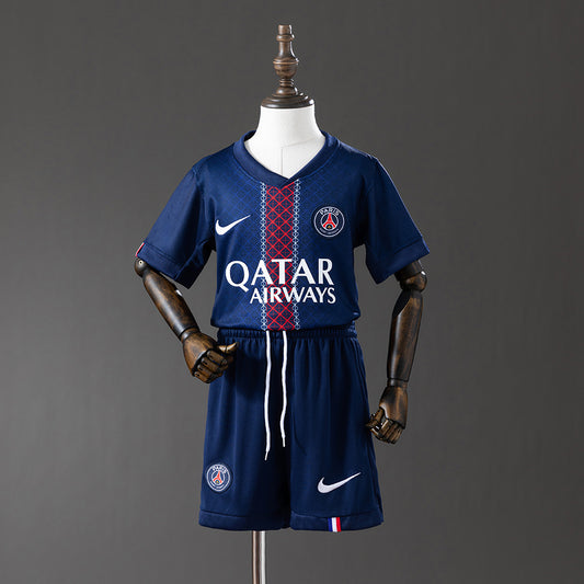 MAILLOT ENFANT ET SHORT PARIS PSG DOMICILE 2025/2026