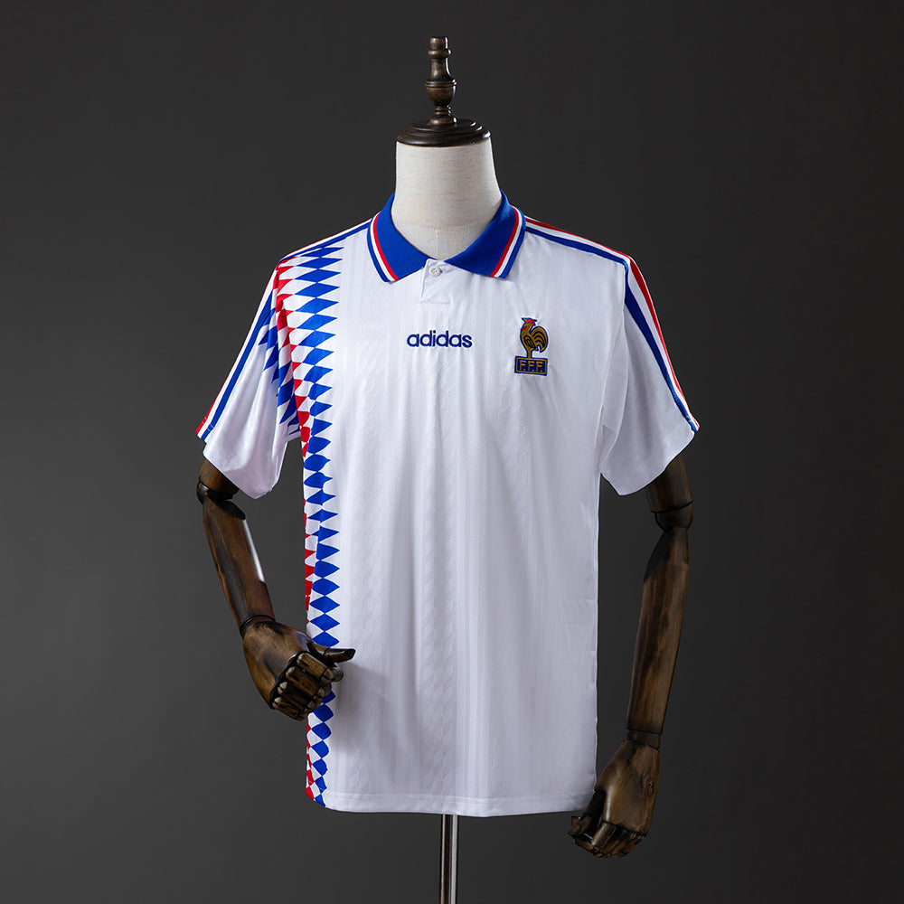 MAILLOT RÉTRO FRANCE 1994 BLANC