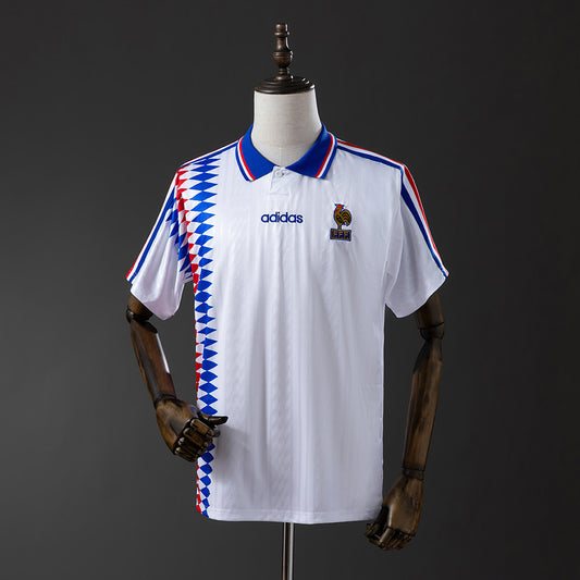 MAILLOT RÉTRO FRANCE 1994 BLANC
