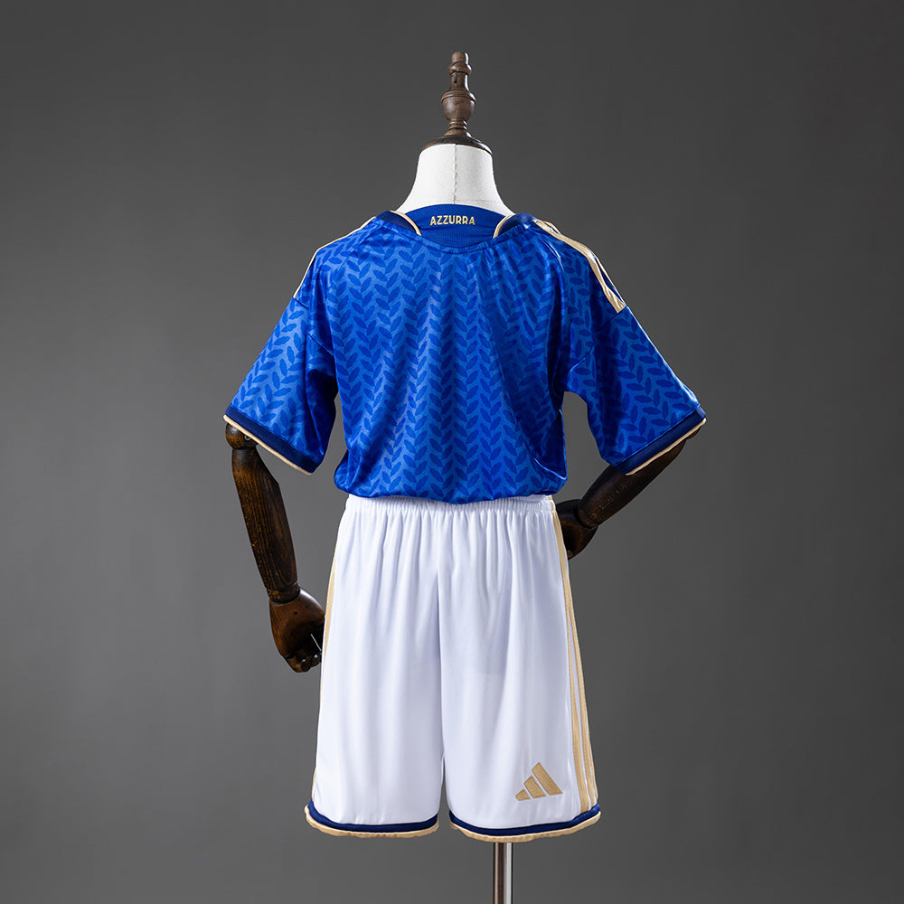 MAILLOT ENFANT ET SHORT ITALIE DOMICILE COUPE DU MONDE 2026