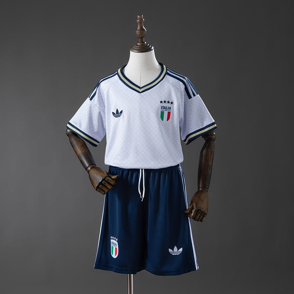 MAILLOT ENFANT ET SHORT ITALIE EXTÉRIEUR COUPE DU MONDE 2026