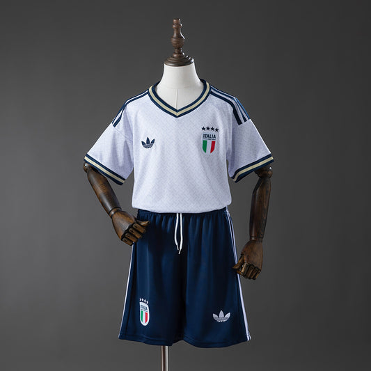 MAILLOT ENFANT ET SHORT ITALIE EXTÉRIEUR COUPE DU MONDE 2026