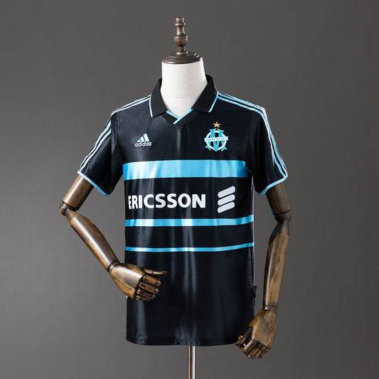 MAILLOT RÉTRO MARSEILLE NOIR 1999/2000