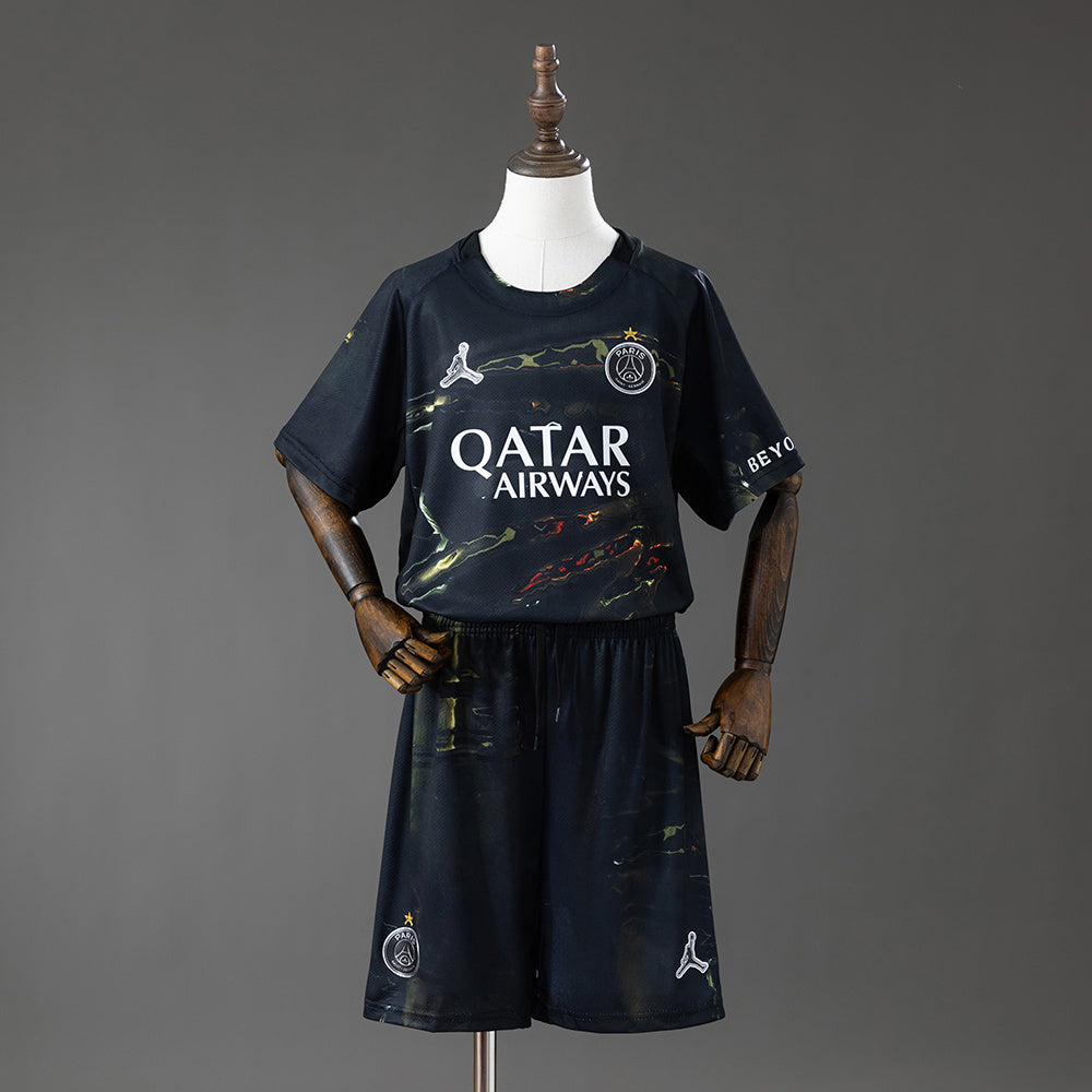 MAILLOT ENFANT ET SHORT PSG NIGHT ÉDITION 2025/2026