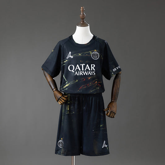 MAILLOT ENFANT ET SHORT PSG NIGHT ÉDITION 2025/2026