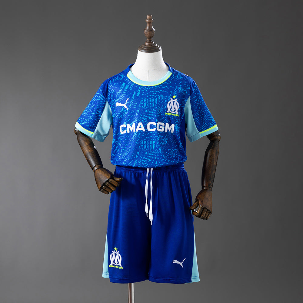 MAILLOT ENFANT ET SHORT MARSEILLE THIRD 2025/2026