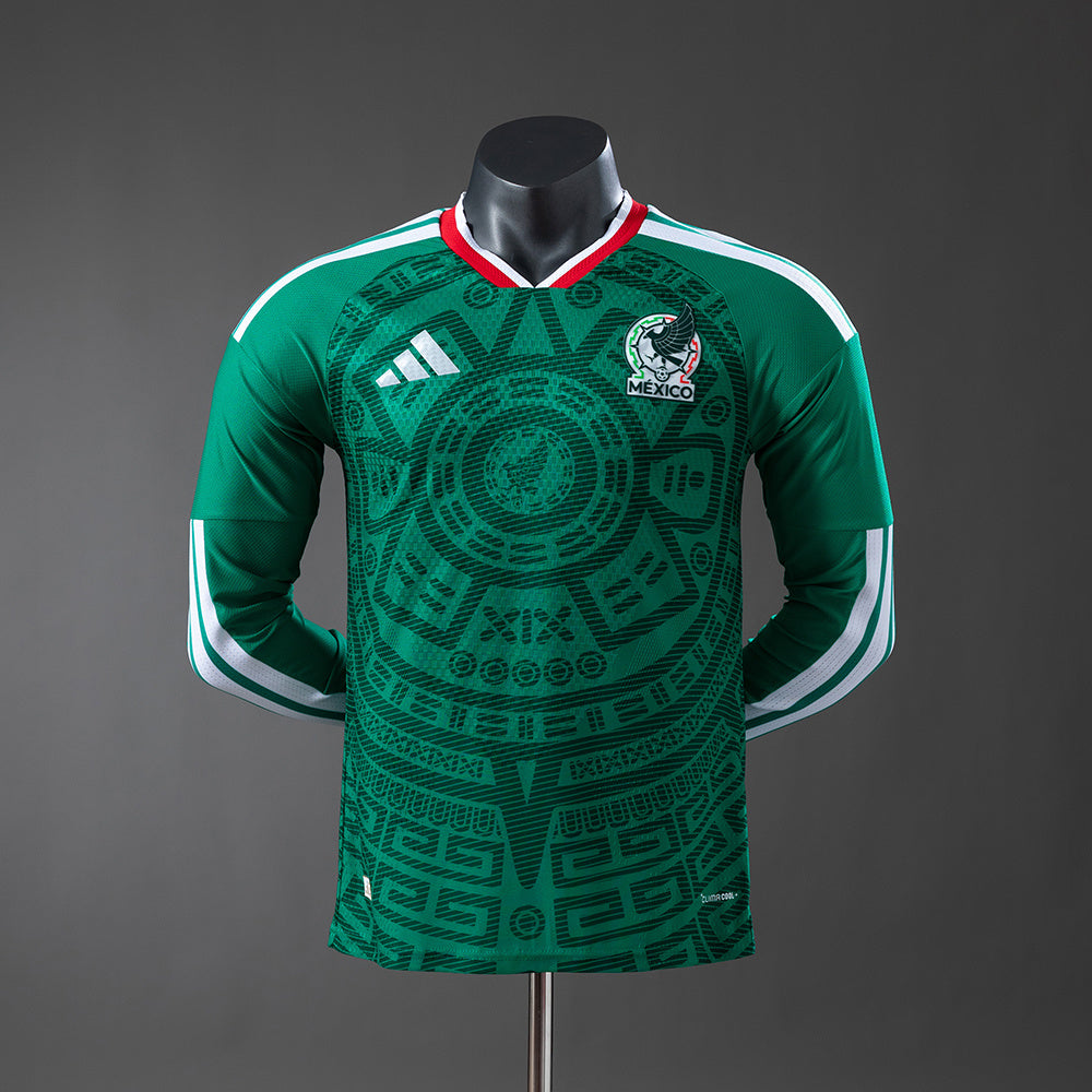 MAILLOT MEXIQUE COUPE DU MONDE 2026 MANCHES LONGUES