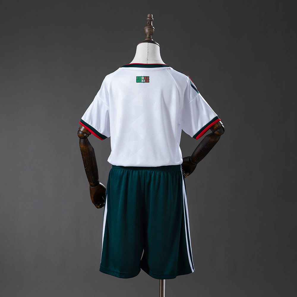 MAILLOT ET SHORT ENFANT EXTERIEUR MEXIQUE COUPE DU MONDE 2026