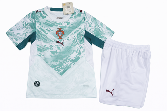 Maillot Enfant Portugal Extérieur Coupe du Monde 2026