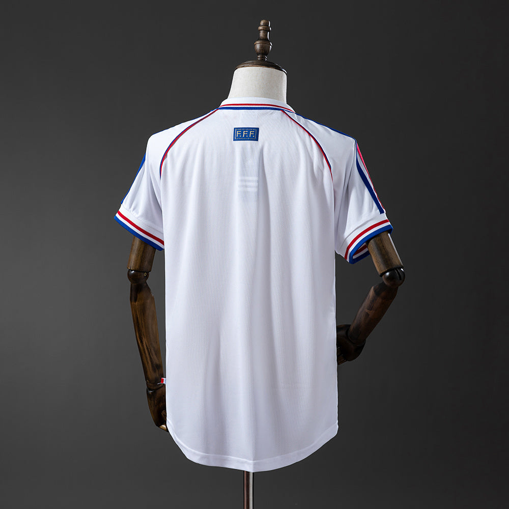 MAILLOT RÉTRO FRANCE 1998 BLANC