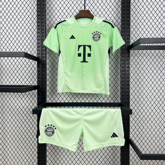 Maillot Enfant Bayern Munich Gardien Vert 2025/2026