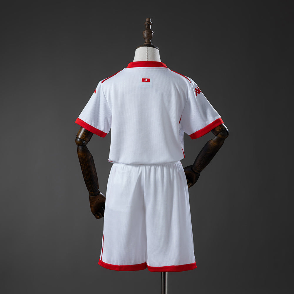 MAILLOT ENFANT ET SHORT TUNISIE COUPE DU MONDE 2026