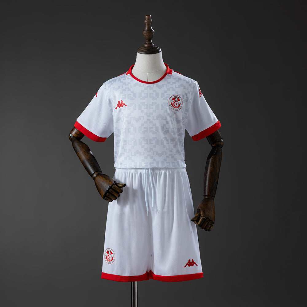 MAILLOT ENFANT ET SHORT TUNISIE COUPE DU MONDE 2026