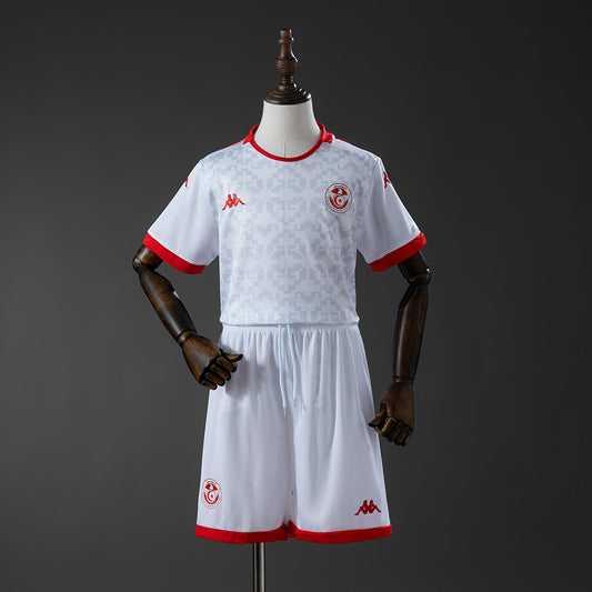 MAILLOT ENFANT ET SHORT TUNISIE COUPE DU MONDE 2026