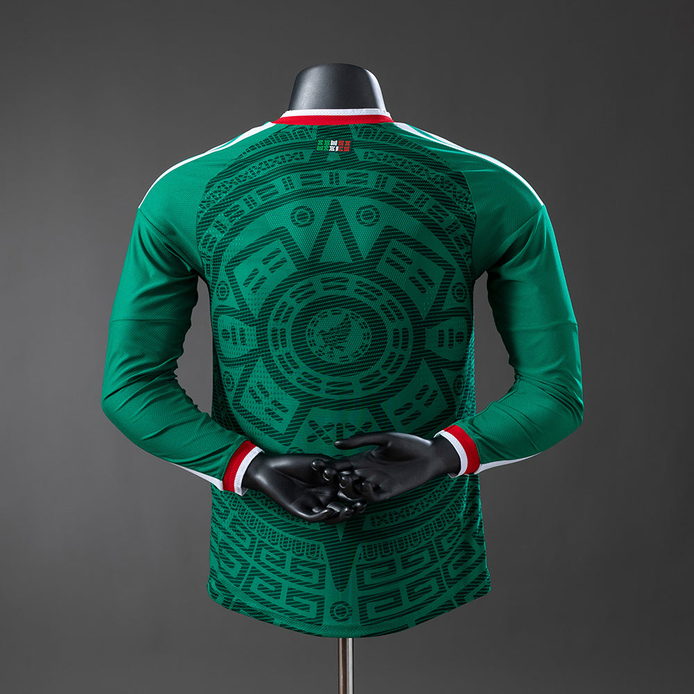 MAILLOT MEXIQUE COUPE DU MONDE 2026 MANCHES LONGUES