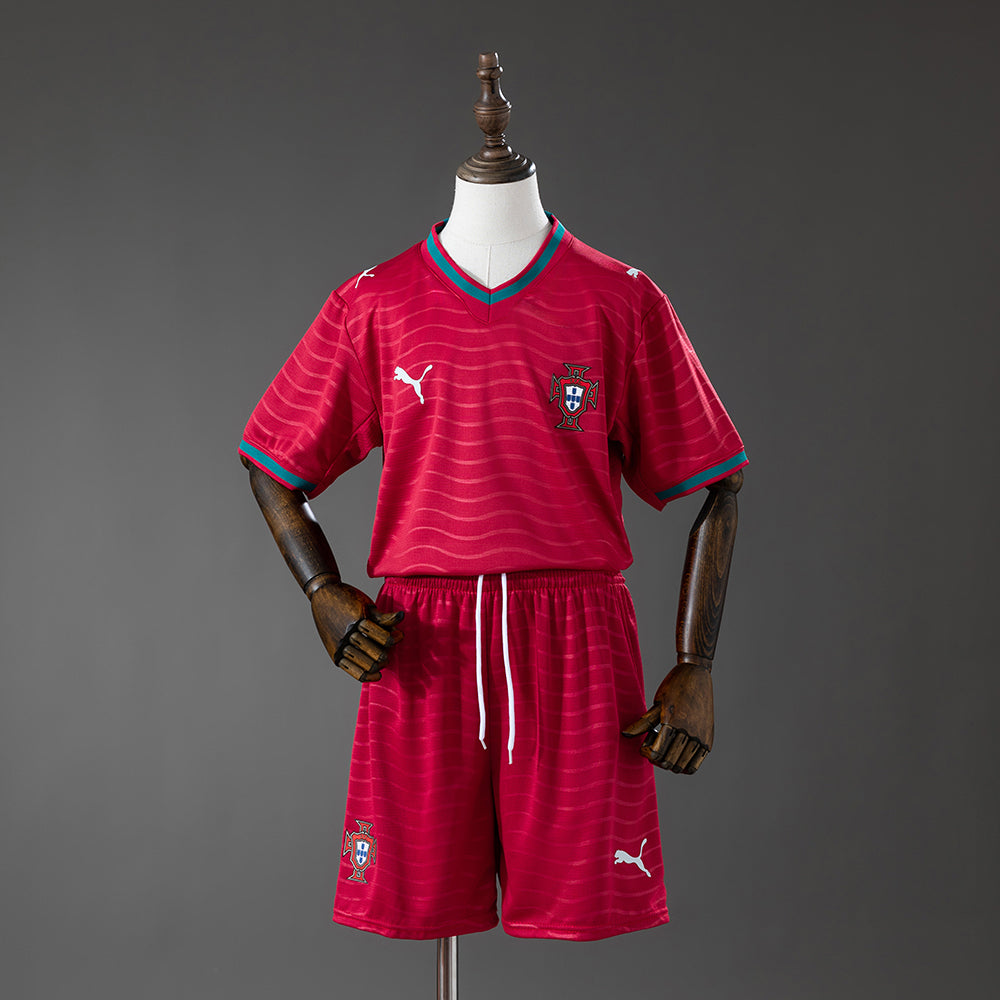 MAILLOT ENFANT ET SHORT PORTUGAL COUPE DU MONDE 2026