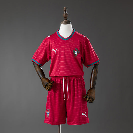 MAILLOT ENFANT ET SHORT PORTUGAL COUPE DU MONDE 2026