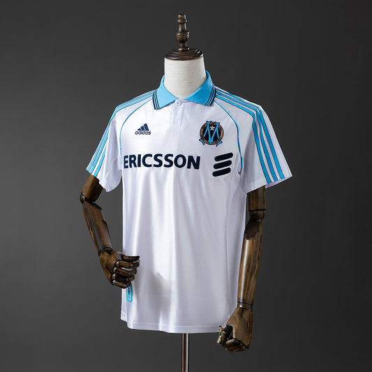 MAILLOT RÉTRO MARSEILLE BLANC 1998/1999