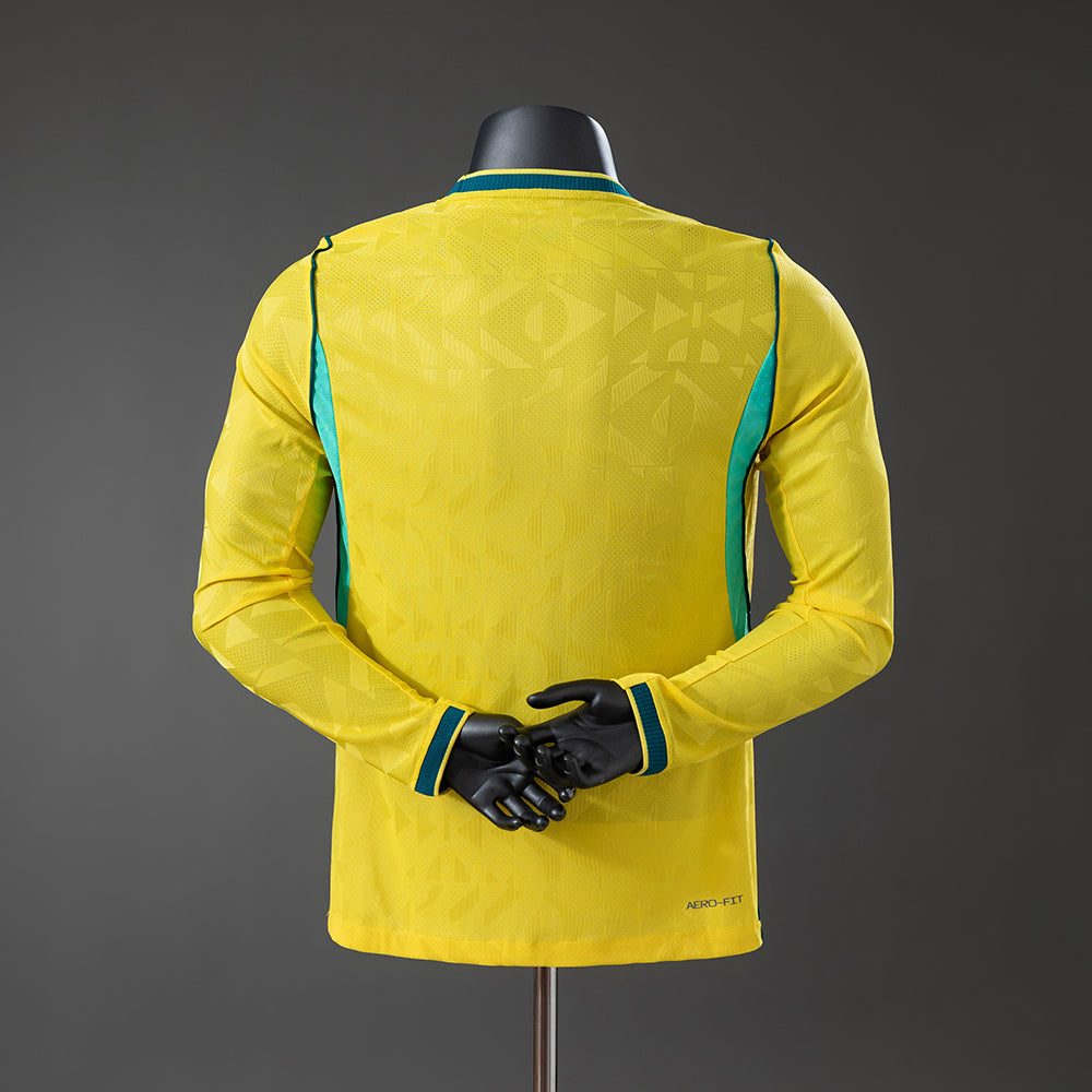 MAILLOT BRÉSIL DOMICILE COUPE DU MONDE 2026 MANCHES LONGUES