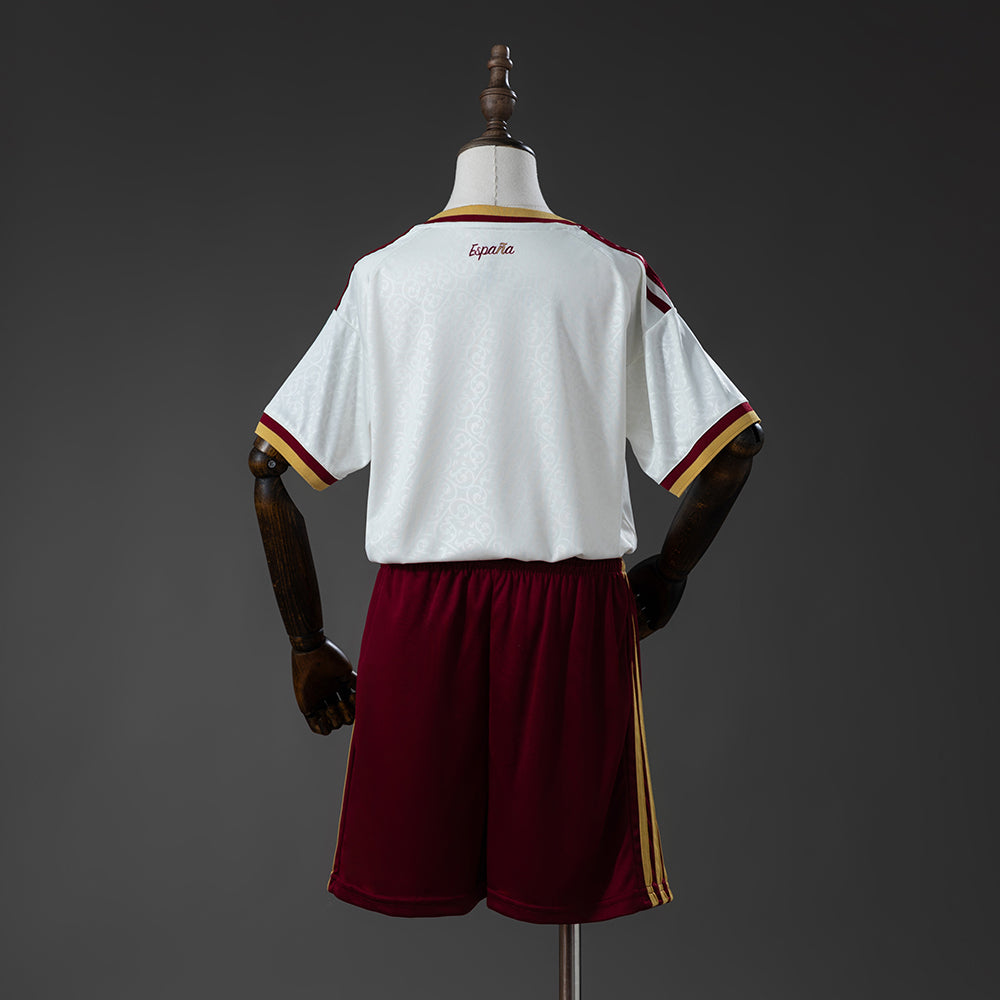 MAILLOT ENFANT ET SHORT ESPAGNE EXTÉRIEUR COUPE DU MONDE 2026