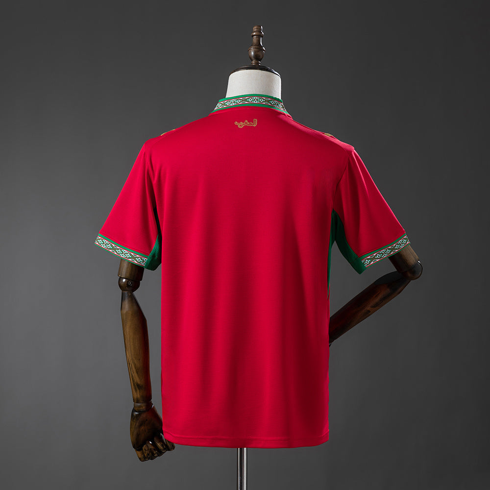 MAILLOT MAROC DOMICILE COUPE DU MONDE 2026