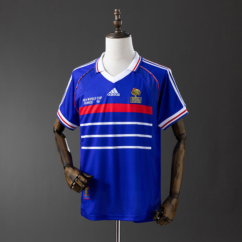 MAILLOT RÉTRO FRANCE 1998 BLEU