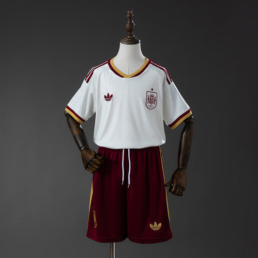 MAILLOT ENFANT ET SHORT ESPAGNE EXTÉRIEUR COUPE DU MONDE 2026