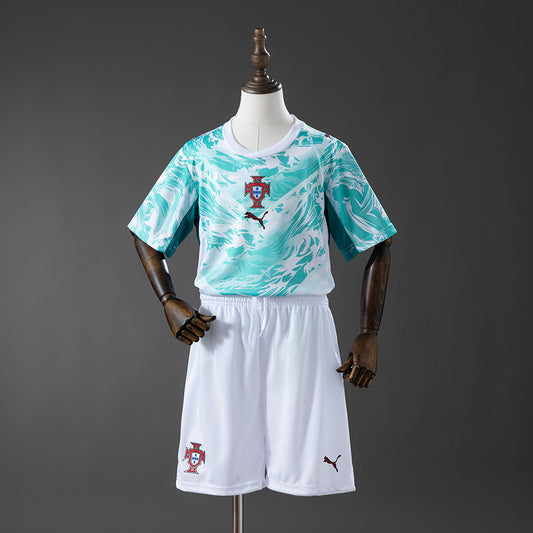 MAILLOT ENFANT ET SHORT PORTUGAL EXTÉRIEUR COUPE DU MONDE 2026