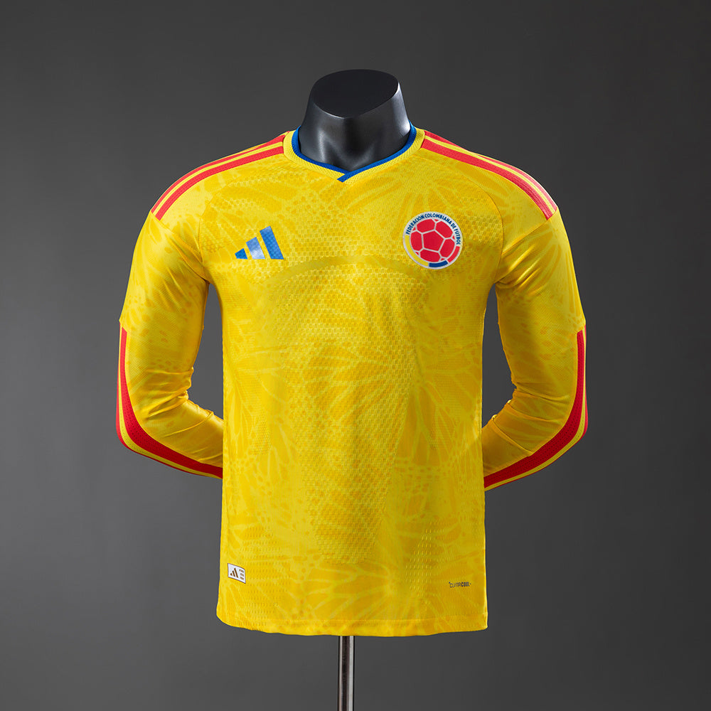 MAILLOT COLOMBIE COUPE DU MONDE 2026 MANCHES LONGUES
