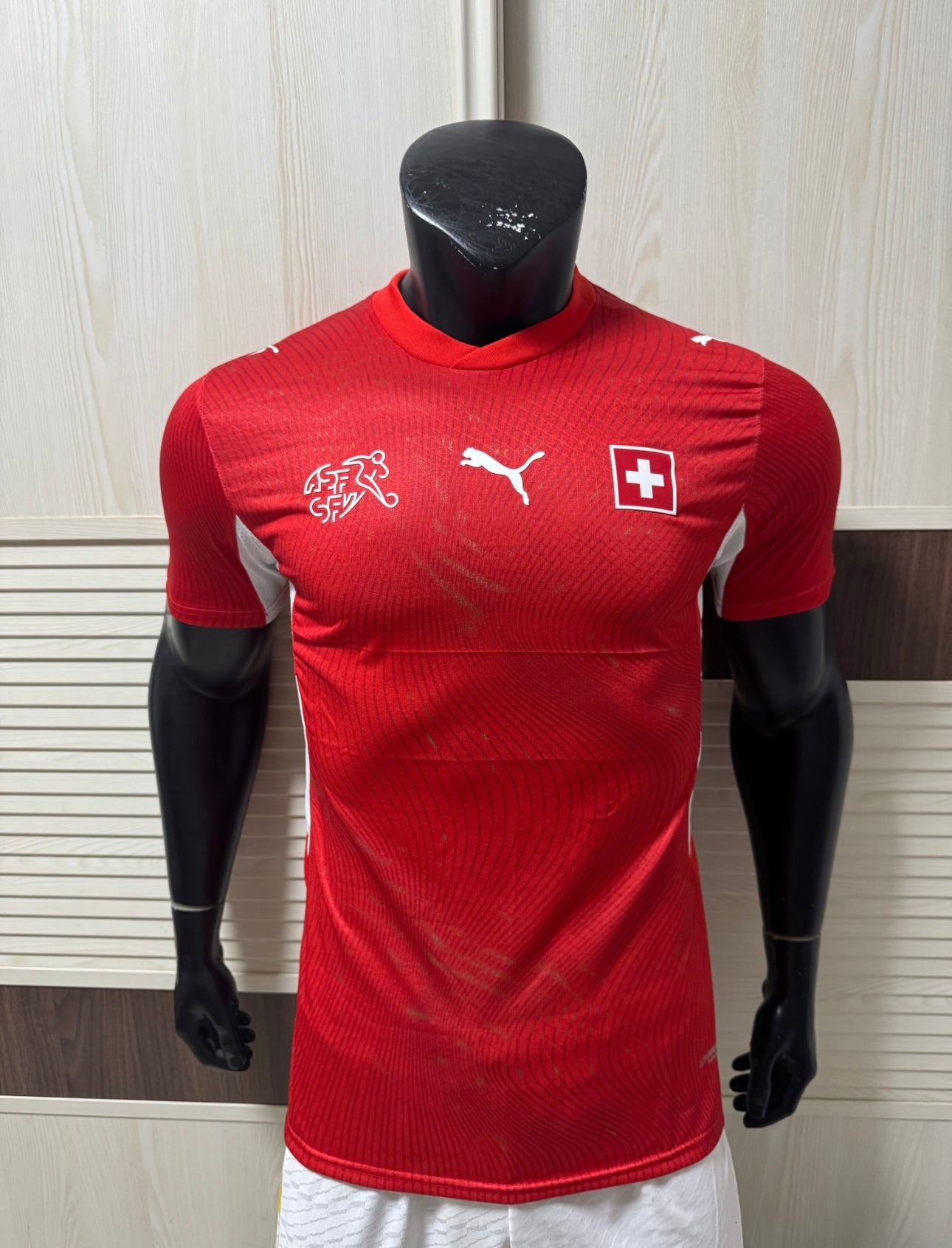 Maillot Suisse Domicile Coupe du Monde 2026