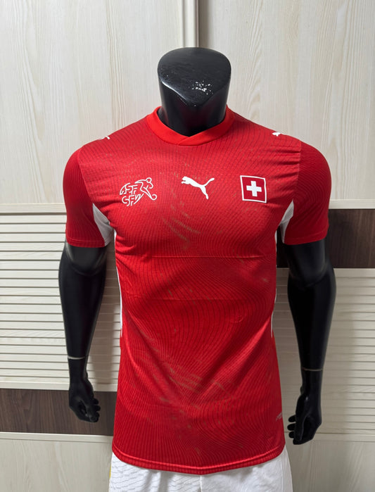 Maillot Suisse Domicile Coupe du Monde 2026