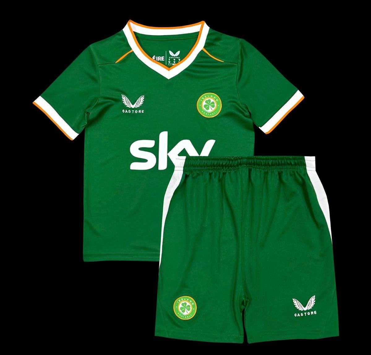 Maillot Enfant Irlande Extérieur Coupe du Monde 2026