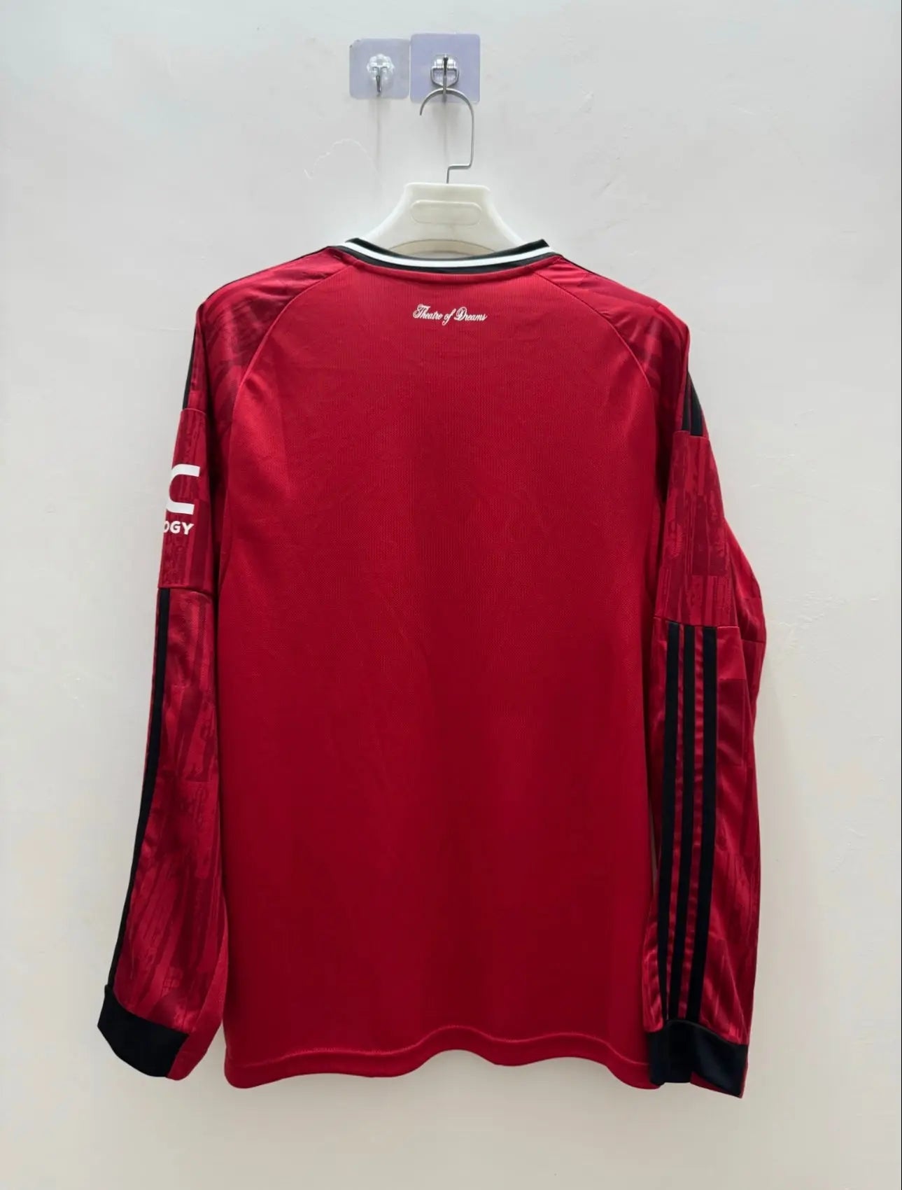 Maillot Manches Longues Manchester United Domicile 2025/2026 Le Footballeur Shop