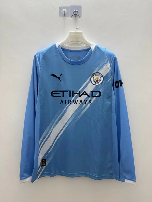 Maillot Manches Longues Manchester City Domicile 2025/2026 Le Footballeur Shop