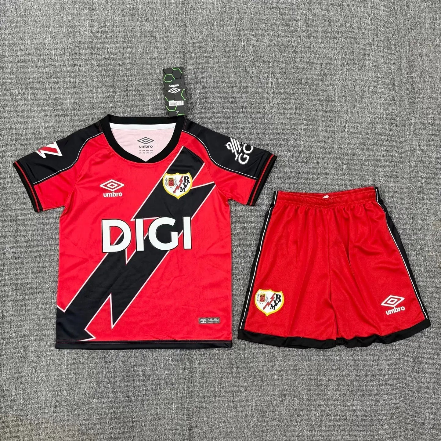 Maillot Enfant Rayo Vallecano Extérieur 2025/2026 Le Footballeur Shop