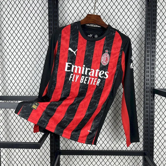 Maillot Manches Longues AC Milan Domicile  2025/2026 Le Footballeur Shop